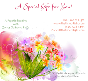 Psychic Reading Gift Certificate